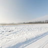 Lubenham To East Farndon Road In The Snow