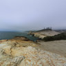 Hazy day at Cape Kiwanda, Pacific City, OR