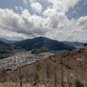 Cherry Blossoms at the Ruins of Takeda Castle