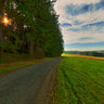 Wald und Wiesen im Frankenwald, Oberfranken, Bayern 4343