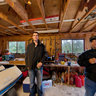 Smoking in a Northern Ontario Shed