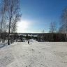 Kluchi ski trail. Novosibirsk