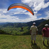 Rampa e paraglider em Ubá