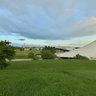 Rainbow at the Olympic stadium