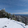 Hiking to the summit of Mount Sutton