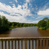 Ems Radweg Brücke bei Meppen