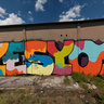 YESYO Graffiti. Südbahnhof Dortmund