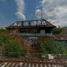 Ausgebranntes Stellwerk