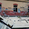 Alte Stellwerk Ruine im Winter, Dortmund (02)