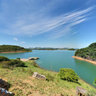 Balsa na Represa Paraibuna