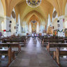Interior da Catedral de Pedra em Canela - RS