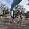 Laufenhilft 2012 - after 34 Minutes at the finish line