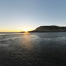 Puerto Piramides - Chubut - Argentina - Atardecer desde la playa