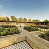 The rose Garden in Thessaloniki, Greece