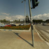 The square of XANΘ in Thessaloniki, near TV Tower OTE