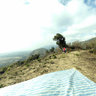 J-mountain paragliding take off in taiwan