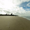 Lennox Beach at low tide