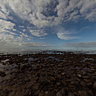 Lennox Beach low tide on the Rocks