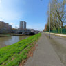 The sluice of Douai, Quai des Fontainettes, on the Scarpe