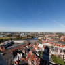 Uitzicht vanaf de Peperbus in Zwolle