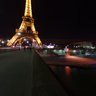 Eiffel tower from Pont d'Iéna