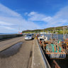 Uig Harbour Scotland Uk