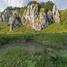 Koronna limestone cliffs