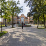 Pioneer square in Kherson