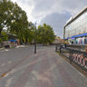 Strange sculpture on Suvorov street