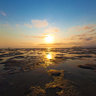 Sunset At Low Tide