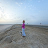 Chott el Jerid. Saline lake