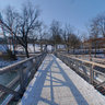 Schönausteg Winter