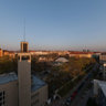 Sunrise at Botanická street's roofs 2