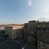 View from parking house at Moravské naměstí in Brno