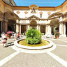 Octogonal Courtyard in the Vatican Museums, Rome, Italy