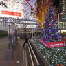 The plaza in front of Shibuya Hachi-kou - christmas illumination