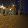 海南大学北门夜景