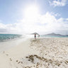 Engagement Umbrella near Petit St. Vincent - The Grenadines (Caribbean)