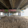 Graffiti underneath the M40