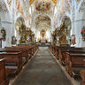 Rottenbuch - Klosterkirche Innenansicht Mitte