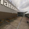 Airport Hannover. Aussichtsterrasse.