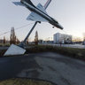 Wegweiser zum Luftfahrtmuseum 