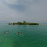 Caye Caulker Split pier