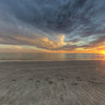 Sandy Beach Sunset and Resorts