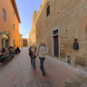 Via Boccaccio, the Main Street of Certaldo Alto