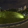 Petronas Tower Night With Water Fountains