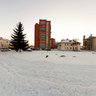 Набережная. Вид на центр города. Зимняя
