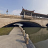 Taizhou City, Jiangsu Province, China Drum Tower Bridge