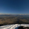 The French Alps, view from the top of Gresse en  Vercors