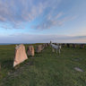 Ales Stenar during sunrise